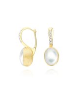 Boucles d'oreilles Nanis Femme BOULES in Or jaune Diamante 0.05 Ct OS15-609 - OS15-609